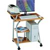 Techly 305700 Scrivania per Computer Compact Faggio