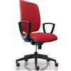 IDEALSEDIE DI GALIZIA MICHELE IDEALSEDIE Sedia Ergonomica, da ufficio, con schienale reclinabile e regolabile in altezza, meccanismo SYNCRO, CAPACITA' DI CARICO: 130 kg. ERTIFICATA 626 PRODOTTO ITALIANO