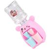 Toddmomy Distributore D'acqua Per Bambini Piccolo Distributore Dacqua Per Bambini Distributore Di Acqua Per Bambini Mini Stand Per Bere Orso Fontanella Bambino Plastica Maialino Puzzle
