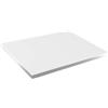 AKORD | Piano di Lavoro Lima | Pannelli Laminato | Robusto | Piani Cucina top in Legno | Bordo ABS | Per le Basi | 54 x 80 x 3,20 cm | Colore Universale | Bianco