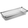 Archimede Sistema Componibile, Ripiano Contenitore, Grigio (Cromato), 121 x 46 x 15 cm