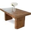 Mar.c.a. Design - Tavolo da Pranzo Allungabile Rettangolare 180x100x78 cm - Allungabile Fino a 480 Cm in Legno - Rovere Nodato - Made in Italy