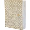 DAMDAM GO Appendi chiavi, scatola di legno per chiavi da parete, 6 ganci, per casa, ingresso (Panot BCN)