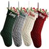 HOBULL Calza Befana Personalizzata 2025, Calze Natalizie da Appendere Personalizzate con Nome, 46cm Gigante Vuota Calza Befana Stitch, Idee Regalo Calze Decorazioni Natalizie per Camino Famiglia, 2 Pezzi
