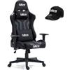 Brigros Sedia Gaming Flyco PRO Ufficio, Metallo, Grigio/Nera, Normal