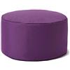 Lumaland Pouf Poltrona Sacco Sgabello | 45cm x 25cm Tavolino Indoor/Outdoor | Con riempimento flessibile in EPS [Viola]