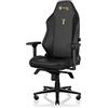 Secretlab Sedia da Gaming Secretlab TITAN Evo Stealth - Sedia Computer Reclinabile, Ergonomica, Resistente con Braccioli 4D, Cuscino per la Testa Magnetico & Supporto Lombare - Fino a 180 kg - Nero - Similpelle