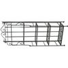 Vacchetti Giuseppe Vacchetti Scaffale in metallo Jessica nero a 5 piani cm60x28h180