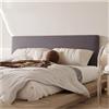 YUEZHONG Copritestata Letto In Velluto Elasticizzato, Copritestata Letto In Velluto Morbido For Letto Matrimoniale, King Size, For Testiera Imbottita(Dark gray,180x80cm/71x31.5in)