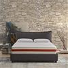 EVERGREENWEB MATERASSI & BEDS EVERGREENWEB Materasso Matrimoniale 140x190 con 2 CUSCINI Letto GRATIS, Memory Foam Ondulato effetto MASSAGGIANTE, Ortopedico Medio Rigido, Alto 22 cm, Tessuto SFODERABILE Fascia AIR SPACE Traspirante