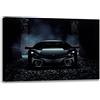 Annick Goutal Quadro Moderno Lamborghini Reventon Nero Supercar Stampa Su Tela Poster Di Auto Sportive Notturne Di Arte Della Parete Per La Decorazione Della Camera Da Letto (1,50_x_70_cm(Senza cornice))