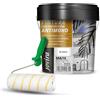 JOVIRA PINTURAS Pittura Antimuffa Bianca y Rullo antigoccia 22 cm (4 l, Pittura Bianca + Rullo Antigoccia 22 cm) E-3-R
