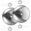 Ipetboom Set Clip a Molla per Paralume 12 CM Vassoio di Supporto 4 Pezzi in Ferro Resistente per Lampade da Tavolo e Plafoniere Accessori Fai da Te Illuminazione