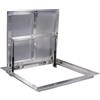 Newhatch Botola da pavimento 700 mm x 700 mm Porta Pavimento Chiusino Sigillo Portello ispezione Botola ispezione