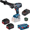 Bosch Professional BITURBO Trapano-avvitatore a batteria GSR 18V-150 C (coppia max. 150 Nm, batterie e caricabatteria non incl., confezione di cartone)