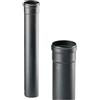 SAVE Fumisteria Plus PN801 Straight chimney pipe 50 cm Nero