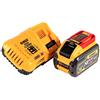 Dewalt DCB547 - Batteria XR FLEXVOLT 9,0 Ah + caricabatterie rapido DCB118, colore: giallo