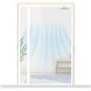 SCREEN DOOR Zanzariera Magnetica per Porta 210x230cm | Zanzariera Reversibile con Apertura a Sinistra/Destra, Accesso Facile, Protezione Insetti - Bianco