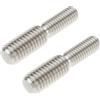 SG Store 2 Pezzi M10X1,5 A M8X1,25 Adattatore Riduttore Bullone In Acciaio Inossidabile 40 Mm Per La Produzione Dell'industria Motociclistica