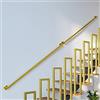 YDYFC Scale Corrimano Banister, Staffe di sicurezza della ringhiera delle Supporto della parete del ferro battuto in metallo dell'oro per all'interno e dell'aria aperta, 30cm-140cm Decorazione della casa