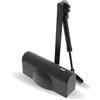 CISA Smart Plus 2 - Chiudiporta con Arresto 1C141603090 - Chiudi Porta Velocità di chiusura Regolabile - Chiudiporta con carter in ABS Nero - Per Porte Max 80 kg
