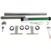 Generico Kit Motore Tapparelle 100 kg 50 Nm Varie Misure Anti-Sollevamento di Sicurezza RULLO REGOLABILE Completo di Accessori (da 130 cm a 165 cm)