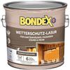 Bondex Protezione dagli agenti atmosferici, rovere chiaro, 2,5 l, per 30 m², antigoccia e spruzzi, eccellente protezione dai raggi UV, applicazione sicura a partire da 2 °C, opaca e resistente alle