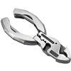 Sitrda Mini strumento multifunzionale 9 in 1 multifunzionale portatile pieghevole combinazione set pinza cacciavite strumenti