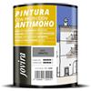 JOVIRA PINTURAS Pittura Antimuffa. Previene la muffa. Resistente alla comparsa di muffe sui muri. Aspetto opaco. (750 Millilitri, Grigio Grafite)