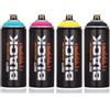 KLAMOTTEN STORE Montana Cans Set di bombolette spray, valori CMY(K), colori veri, 4 x 400 ml, spray colorato ad alta copertura
