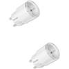 Shelly Plug S Gen3 Bianco - Presa intelligente Wi-Fi, misurazione della potenza, 12 A, 2500 W, timer, spina opaca, Smart Home, riscaldamento e raffreddamento, Alexa e Google, nessun hub richiesto (2