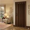 Generico Porta a Soffietto Interna in PVC, Misura 84 x 215 cm, Riducibile e Reversibile, Spessore 6 mm, Senza Serratura con Chiusura Maniglia Magnetica, Prodotto già assemblato; MADE IN ITALY (Rovere venato)