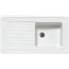 LINPHA LAVELLO DA INCASSO IN CERAMICA MOD. C280 CON 1 VASCHETTA 90 x 50 Bianco