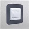 Cozylkx Interruttore Della Luce Surround Presa Non Adesiva Piastra Per Dita Surround Cornice Protettiva
