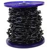 Ali's DIY Strong JBP Jet Catena in acciaio placcato nero resistente 8 mm - 3 metri di lunghezza di taglio personalizzata…