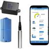 Generico Sensore livello per Cisterne Pozzi e Serbatoio WiFi con sonda di pressione Idrostatica - Water Meter Pro - Made in Italy (Sonda 0-3M cavo 10M)