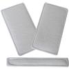 Sparhai24 Alternatives Filtro di ricambio - set G4 adatto per Helios kwl EC 270/370 con bypass Elfa kwl 270/370 4/4 BP 09613 & 09617