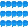 IWOWHERO 25 Pezzi Tappi per Dispenser Acqua 18,9 Litri in Plastica Blu Chiusura Ermetica Resistente per Uso Domestico e Ufficio