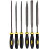szzijia Set di 5 mini raspa per legno assortiti, 180 mm, con manico in gomma, 6 pezzi