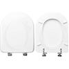 HYDRO HOME Copriwater Clodia Dolomite legno verniciato Bianco compatibile/dedicato economico by HYDRO HOME