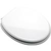 MAURER Sedile Wc coprivaso in legno Mdf bianco copriwater standard