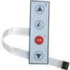 Matic Line DITEC PT4 PULSANTIERA PER CENTRALE E1T 4 TASTI APRE PARZIALE APRE CHIUDE STOP (APRE PARZIALE - APRE - CHIUDE -STOP)