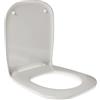 IDROTOP Copriwater per DURAVIT D-CODE come ORIGINALE TERMOINDURENTE BIANCO cerniera inox