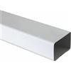 Generico Canale piatto rettangolare 90x220 1mt tubo cappa