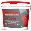 MR.DYES_CEMENT-DYES_Pittura per Pavimenti Esterni ed Interni da 5-14 L - per Pavimenti di Garage, Cantine, Spazi di Stoccaggio e Campi Sportivi in Cemento - Vari Colori. (5LT, ROSSO)
