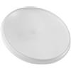 IWOWHERO Copertura Lampada Soffitto Rotonda in Acrilico Bianco, Paralume Semplice e Moderno che Ammorbidisce la Luce, Salvaspazio per Camera da Letto