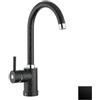 PLADOS Miscelatore Cucina Monocomando Ultrametal Nero POLYTEK10
