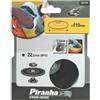 Piranha BLACK+DECKER X32105-XJ Platorello con Ghiera per Angolari, 115 mm