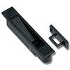 MASTER Maniglia MASTER Mega ad incasso a scatto Art. 6511 Lavorazione mm.121×20 Nero opaco Confezione da due pezzi