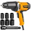 Ingco Avvitatore elettrico 1050 W 550 Nm a impulsi chiave impulsi con bussole